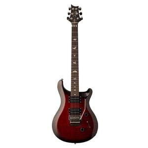 PRS CU4FLFR Fire Red Burst Floyd 2018 Series SE Custom 24 Electric Guitar